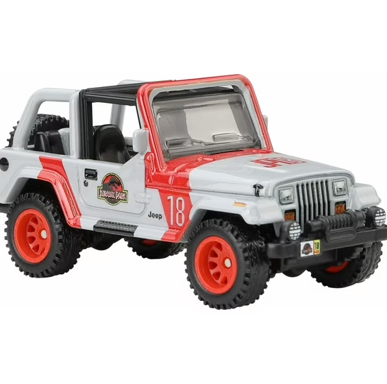 Hot Wheels - Premium - Jurassic Park - '92 Jeep Wrangler Sahara