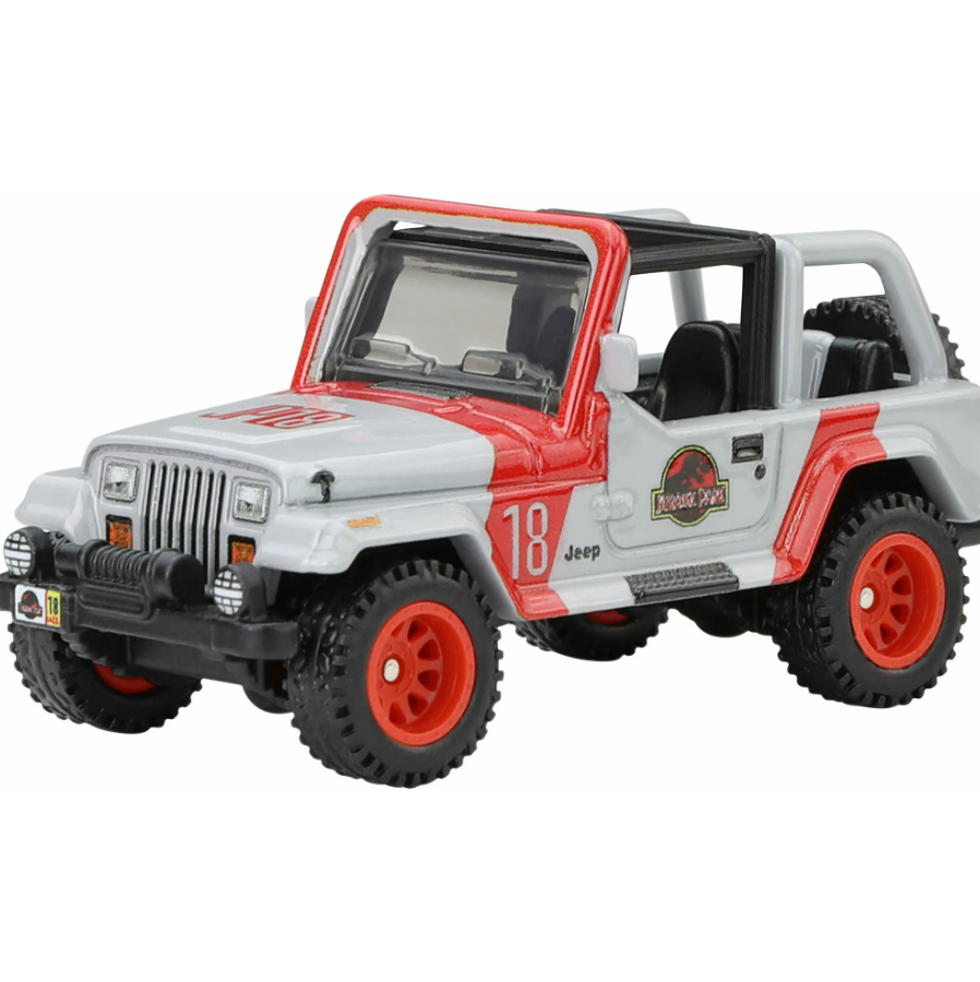 Hot Wheels - Premium - Jurassic Park - '92 Jeep Wrangler Sahara