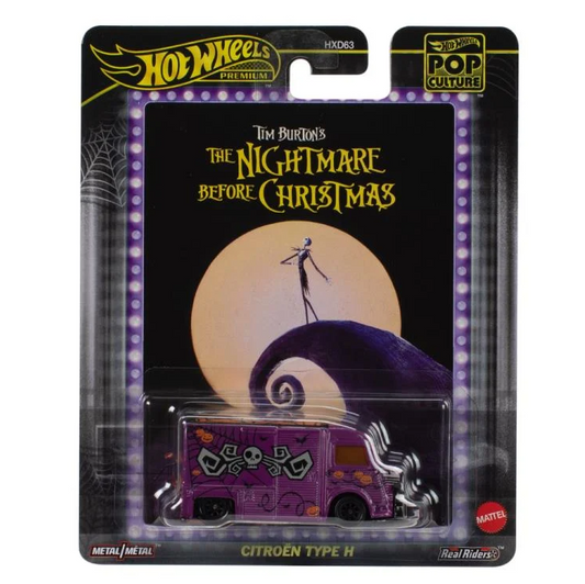 Hot Wheels Premium - Pop Culture - The Nightmare Before Christmas - Citroen Type H (2025)