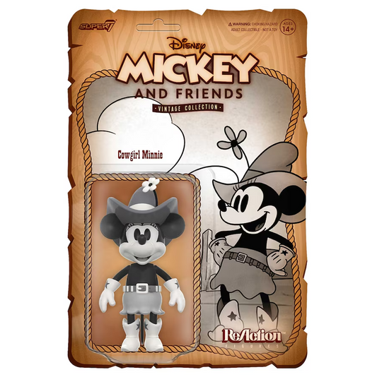 ReAction by Super7 - Disney - Vintage Cowgirl Minnie Mouse