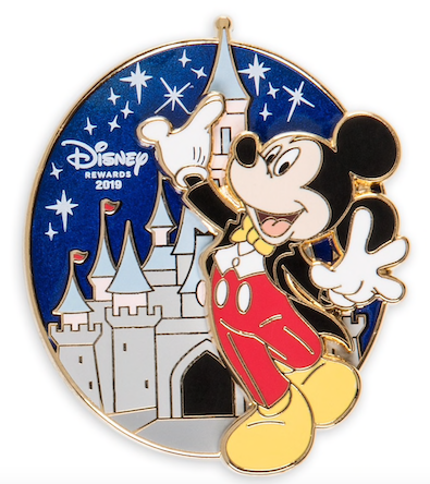 Collectible Pin - Disney - Rewards Visa - Tuxedo Mickey Mouse - 2019