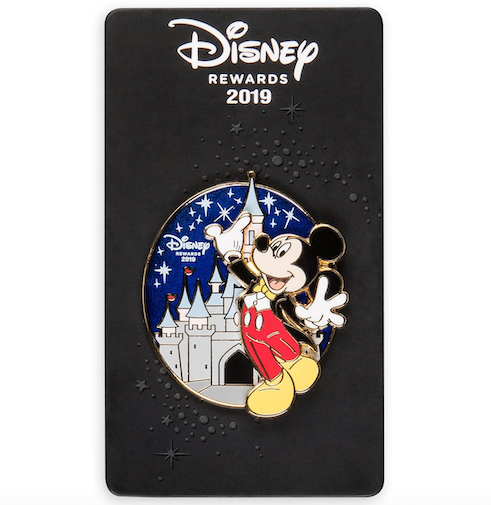 Collectible Pin - Disney - Rewards Visa - Tuxedo Mickey Mouse - 2019