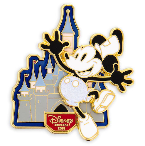 Collectible Pin - Disney - Rewards Visa - Steamboat Willie - 2019