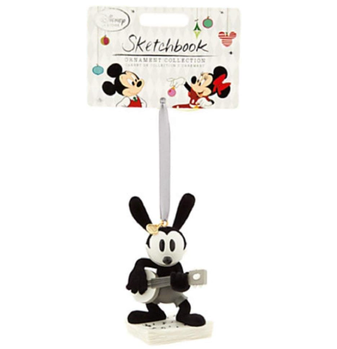 Disney Sketchbook Ornament (2014) - Oswald the Lucky Rabbit with Banjo