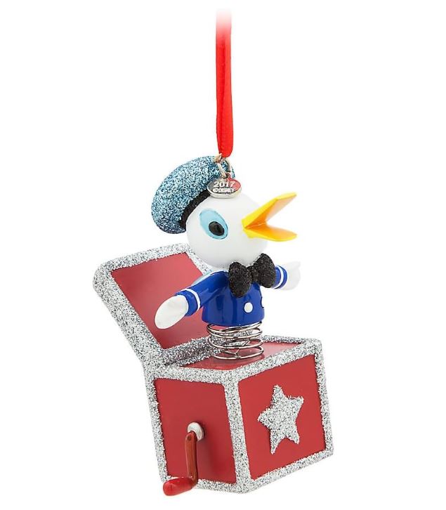 Disney Sketchbook Ornament (2017) - Donald Duck - Vintage Toy Series