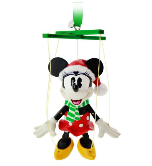 Disney Sketchbook Ornament (2020) - Minnie Mouse Marionette