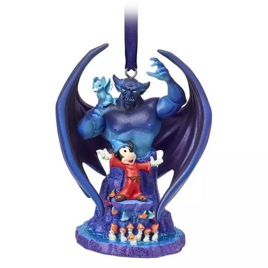 Disney Sketchbook Ornament (2021) - Fantasia - Chernabog & Sorcerer Mickey