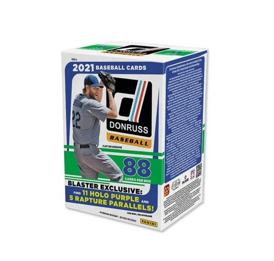 2021 Donruss Baseball - Blaster Box (88 Total Cards)