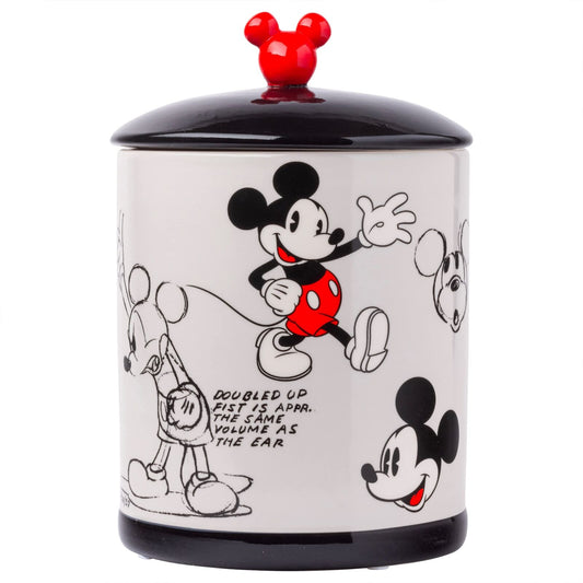 Cookie Jar - Disney - Vintage Mickey Mouse Sketch by Silver Buffalo