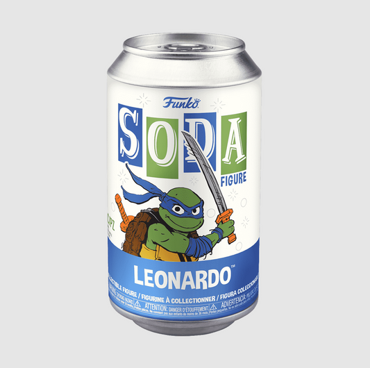 SODA by Funko - TMNT Mutant Mayhem - Leonardo - CHANCE OF CHASE