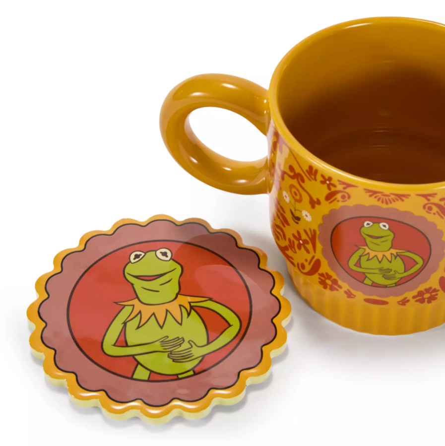Mug & Coaster Set - Disney - The Muppet Show - 50th Anniversary - Kermit the Frog