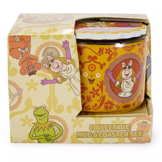 Mug & Coaster Set - Disney - The Muppet Show - 50th Anniversary - Miss Piggy