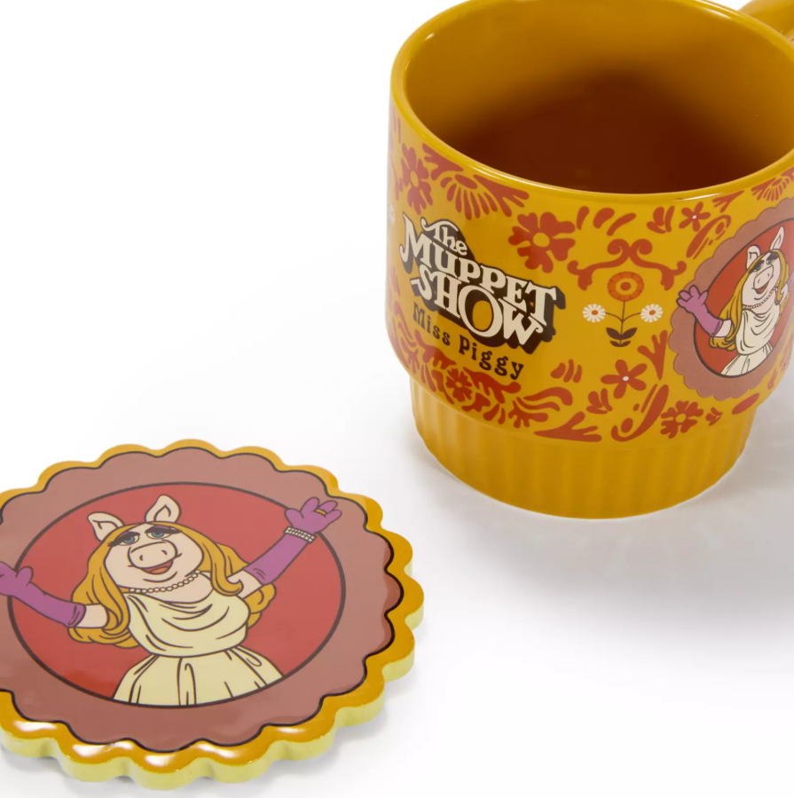 Mug & Coaster Set - Disney - The Muppet Show - 50th Anniversary - Miss Piggy