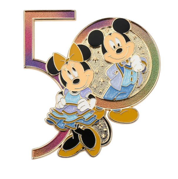 Collectible Pin - Disney - WDW 50th Anniversary - Mickey & Minnie - 2021