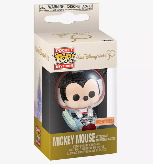 Funko Pocket POP! Disney - WDW 50th - Mickey Mouse at Space Mountain - Diamond - EXCLUSIVE